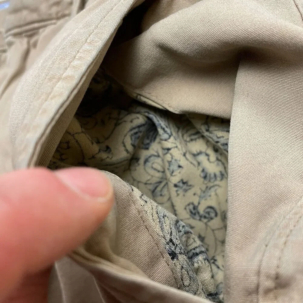 J.Crew 445 Shorts Mens 32 Cotton Beige Chino Straight Solid 10